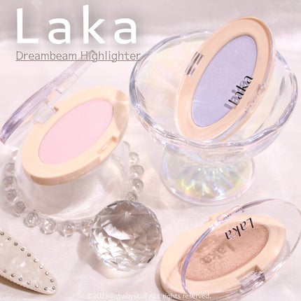 ドリームビームハイライター/Laka/パウダーハイライトを使ったクチコミ(1枚目)