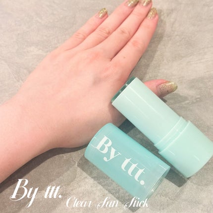 クリアサンスティック/By ttt./日焼け止めスティックを使ったクチコミ(5枚目)