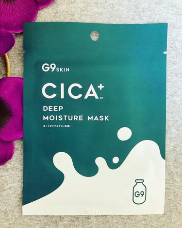 G9SKIN シカプラス ディープモイスチャーマスクのクチコミ「GR株式会社さんのG9 CICA+ DEEPMOISTUR MASK。

ガルモニさんのキャン.....」（1枚目）