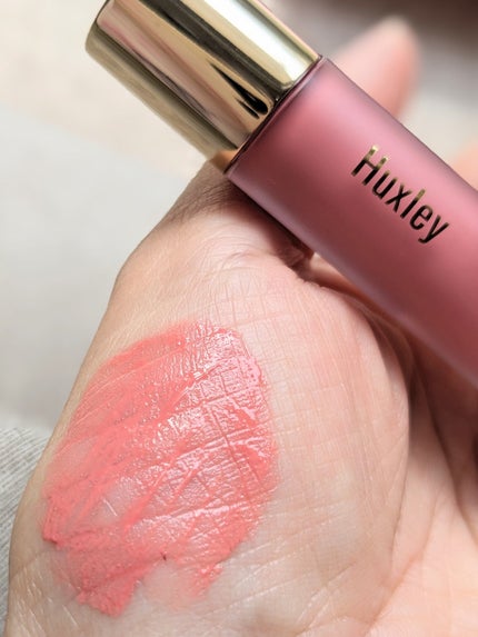 ブラーリーティント ヒドゥンビロウ/Huxley/リップティントを使ったクチコミ(4枚目)