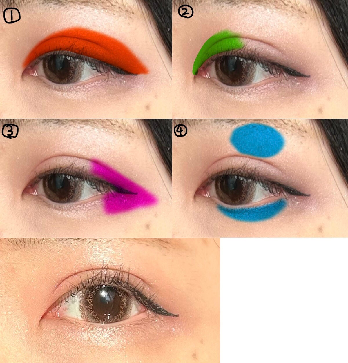 マルチパレット/#4me by GU/マルチパレットを使ったクチコミ(3枚目)