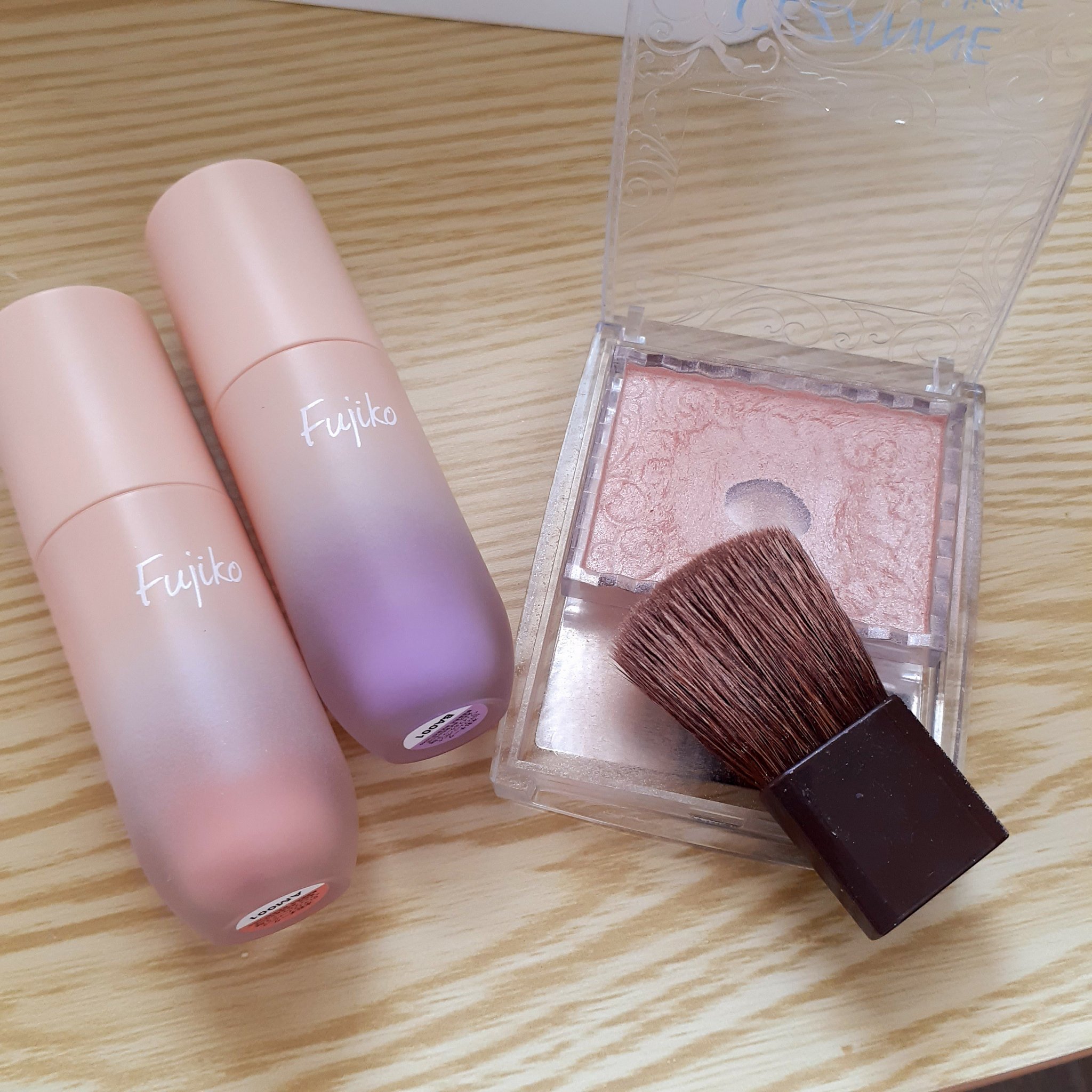 ⽔彩チーク/Fujiko/リキッドチークを使ったクチコミ（1枚目）