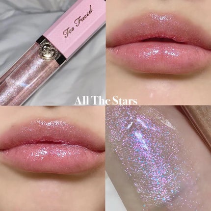 リッチ&ダズリン ハイシャイン スパークリング リップグロス/Too Faced/リップグロスを使ったクチコミ(1枚目)