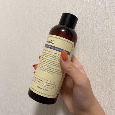 Klairs Supple Preparation Facial Toner

Qoo10で購入しました💰

テクスチャは少しトロミがあります！匂いは特に無いです！！

特に荒れることはなかったのですが