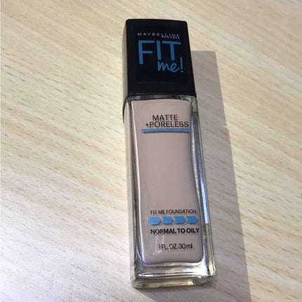 フィットミーリキッドファンデーション/MAYBELLINE NEW YORK/リキッドファンデーションを使ったクチコミ(1枚目)