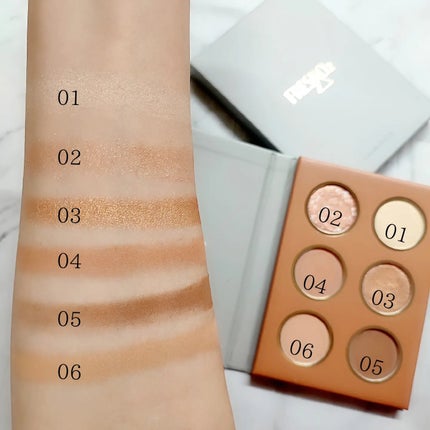 ライプンアイカラーパレット/FRESHO2/アイシャドウパレットを使ったクチコミ(3枚目)