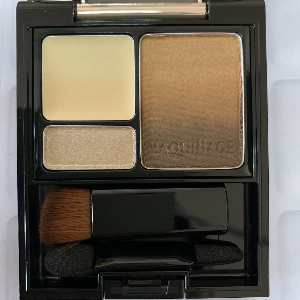 ドラマティックスタイリングアイズＳ BR734 マロンティー/マキアージュ/アイシャドウパレットを使ったクチコミ（3枚目）