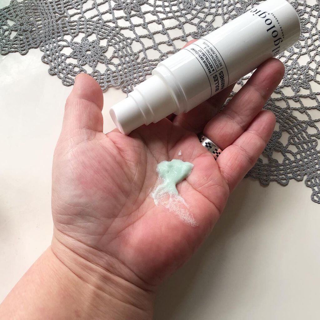 リバイタライジングムースマスク/algologie/洗い流すパック・マスクを使ったクチコミ(3枚目)