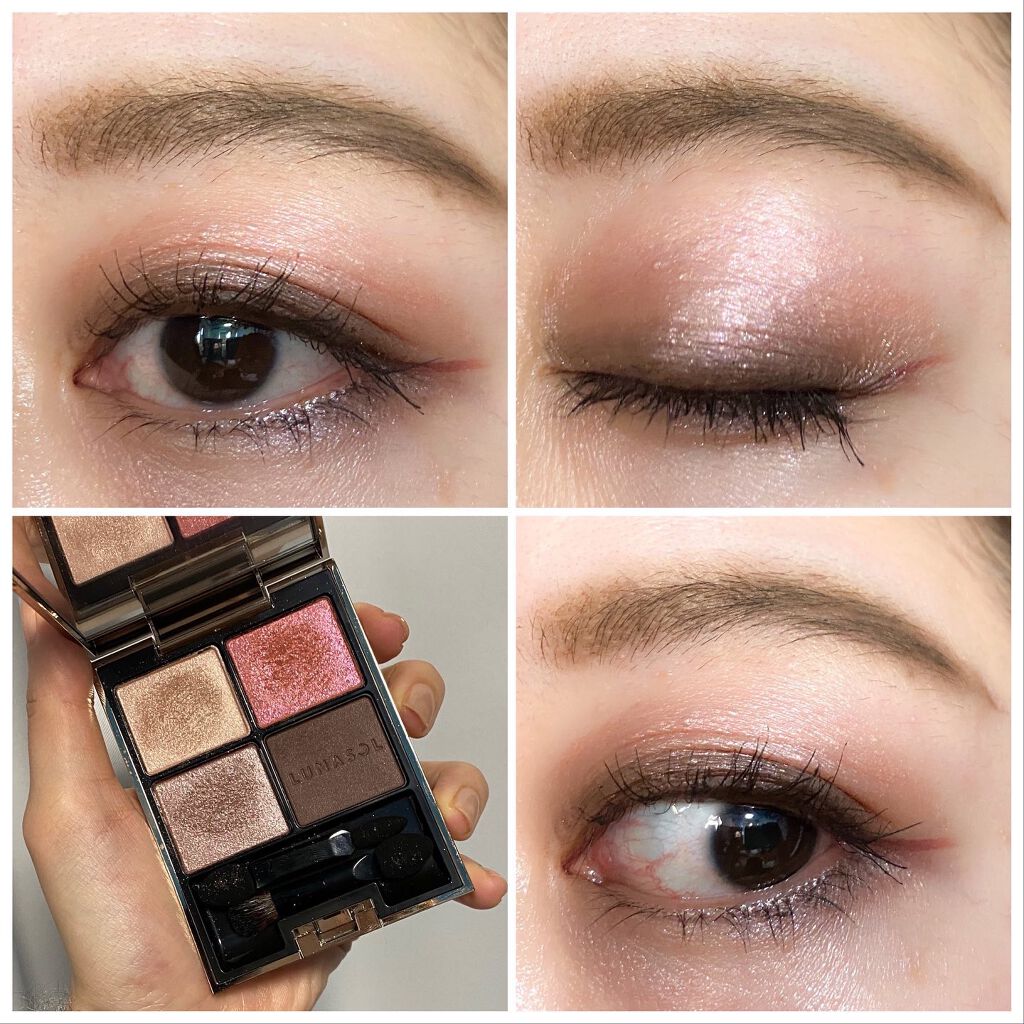 スタイリングアイゾーンコンパクト/LUNASOL/アイシャドウパレットを使ったクチコミ（2枚目）