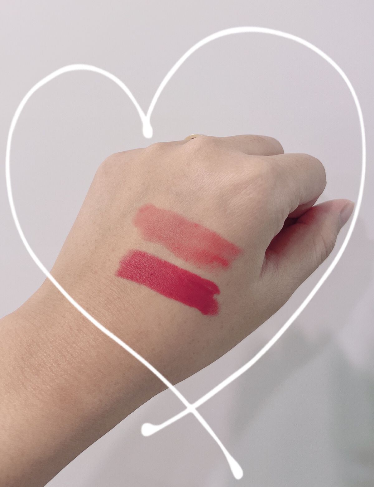 センシュアルパウダーマットリップスティック ヒー/HERA/口紅を使ったクチコミ（3枚目）