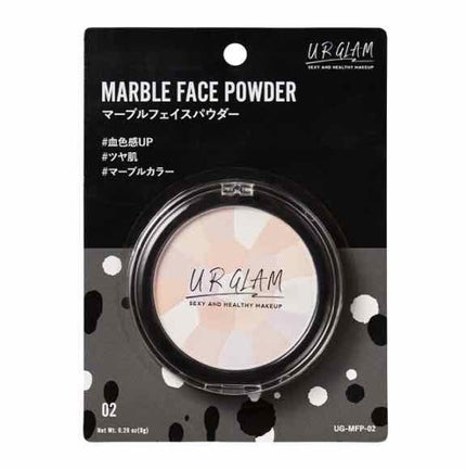 UR GLAM MARBLE FACE POWDER/U R GLAM/プレストパウダーを使ったクチコミ(1枚目)