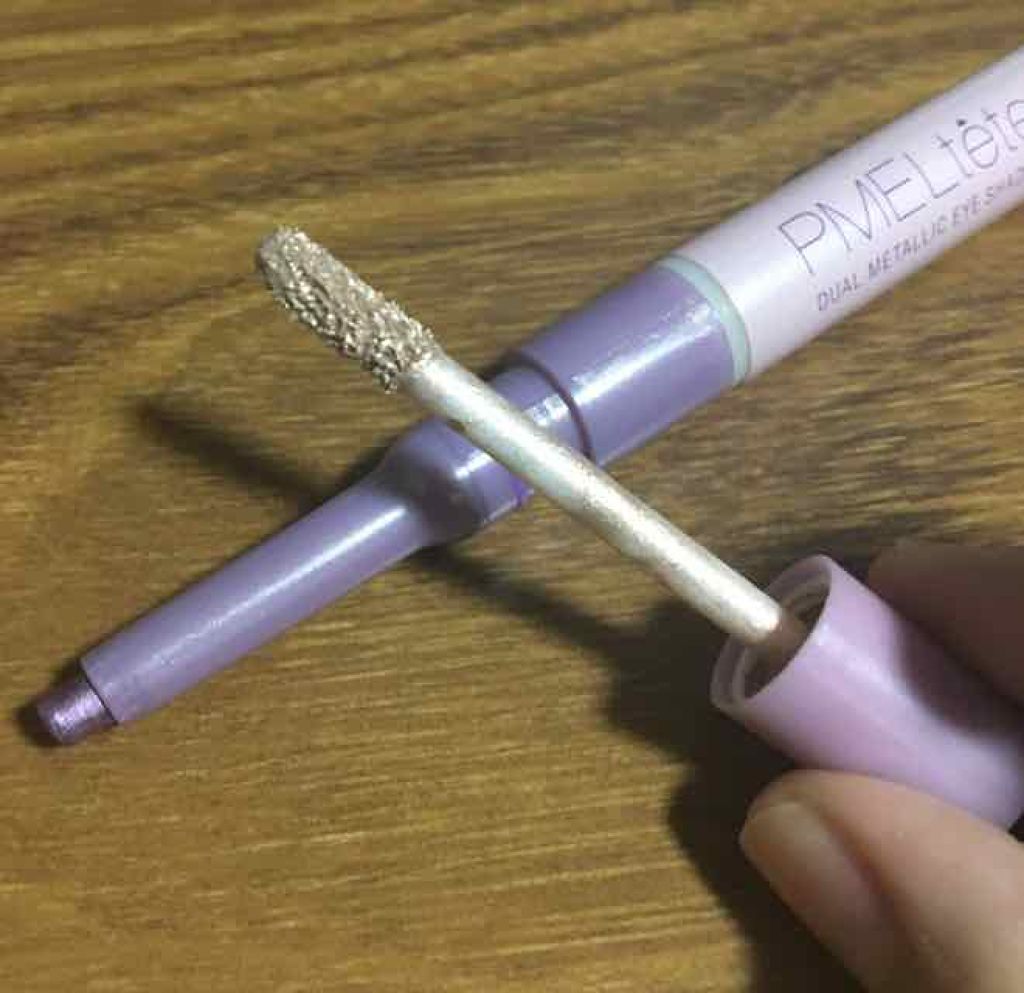 ピメルテット デュアルメタリックアイシャドウ/pdc/リキッドアイシャドウを使ったクチコミ(4枚目)