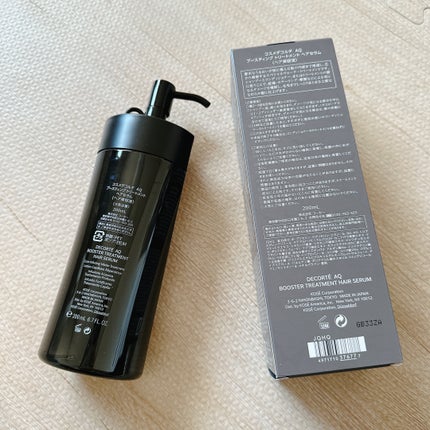 AQ ブースティング トリートメント ヘアセラム/DECORTÉ/洗い流すヘアトリートメントを使ったクチコミ(2枚目)