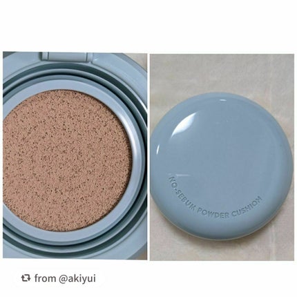 ノーセバム パウダー クッション/innisfree/クッションファンデーションを使ったクチコミ(2枚目)