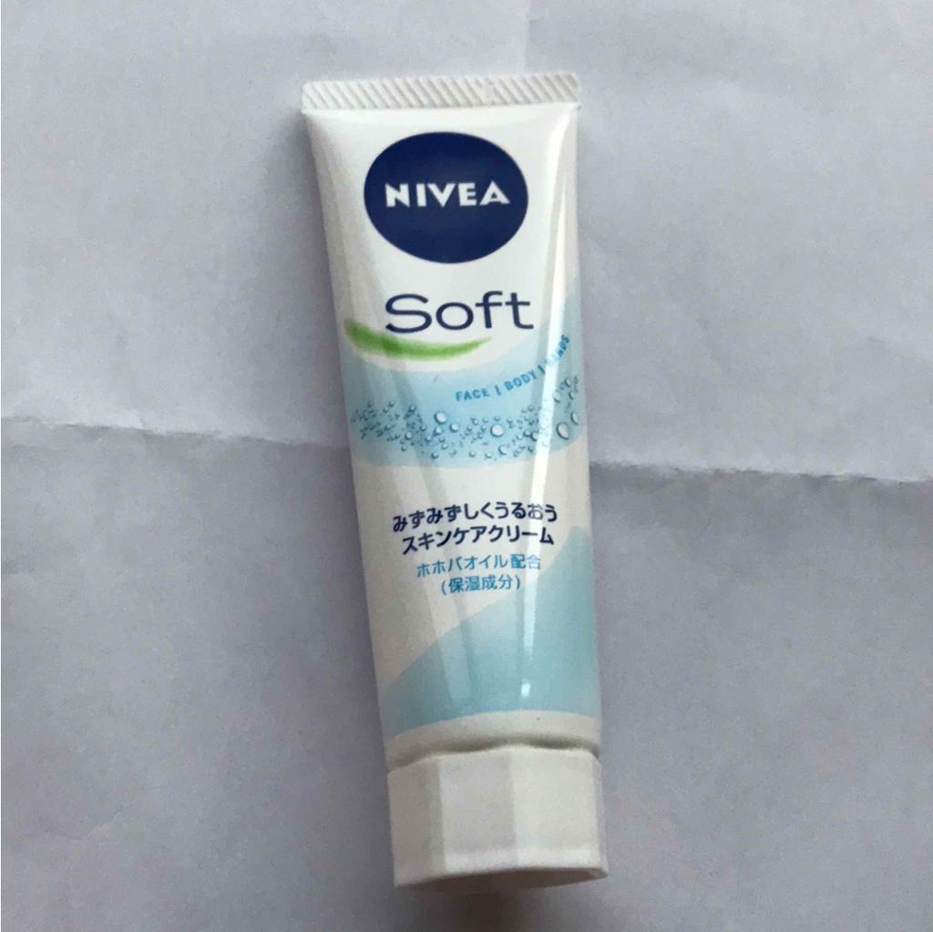 ニベアソフト スキンケアクリーム/ニベア/ボディクリームを使ったクチコミ(1枚目)