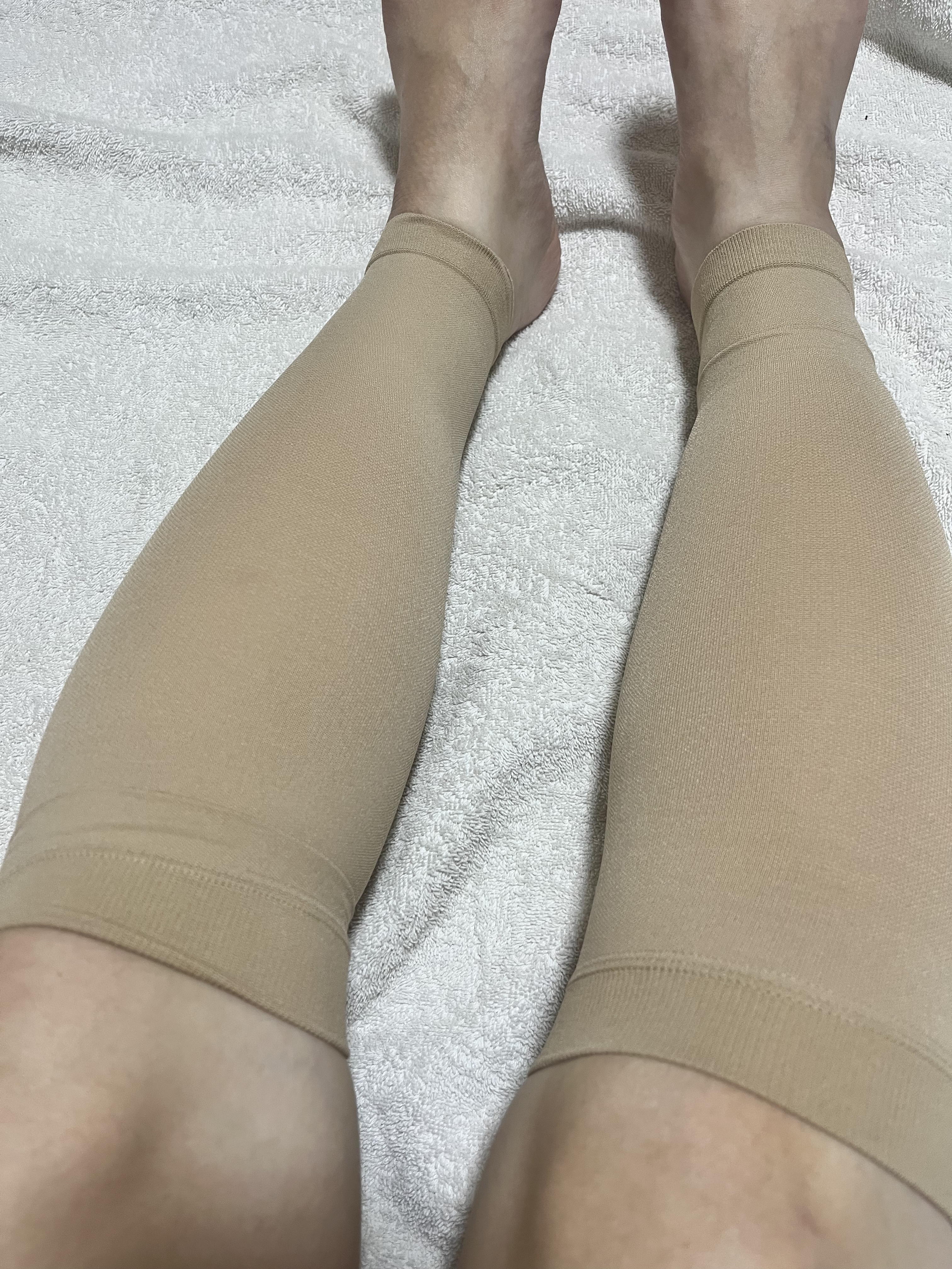 メディカルサポート オープントゥショートストッキング/グラムモーメント/着圧ソックス・レギンスを使ったクチコミ（2枚目）