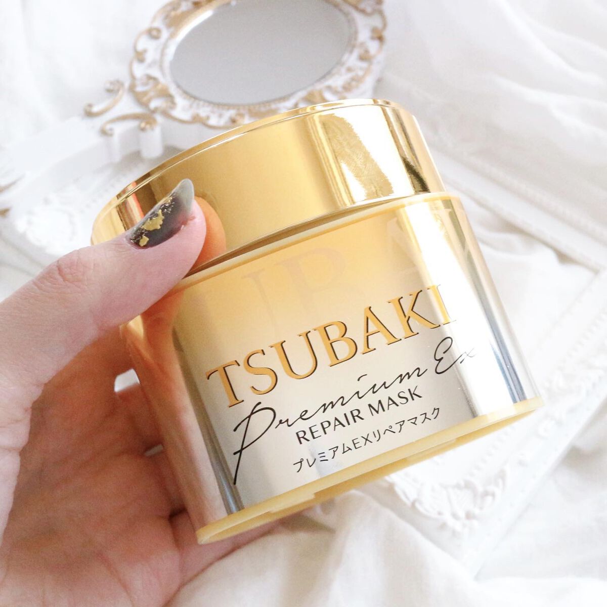 プレミアムEXリペアマスク/TSUBAKI/ヘアマスク・ヘアパックを使ったクチコミ（2枚目）