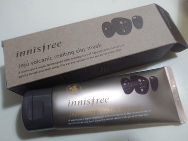 innisfree ヴォルカニックメルティングクレイマスクのクチコミ「Innisfree ヴォルカニック メルティング クレイマスク

毛穴にお困りの方にオススメで.....」（1枚目）