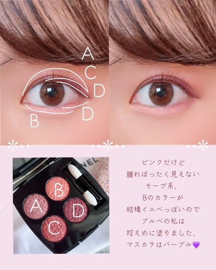 レ キャトル オンブル ツイード/CHANEL/アイシャドウパレットを使ったクチコミ(3枚目)