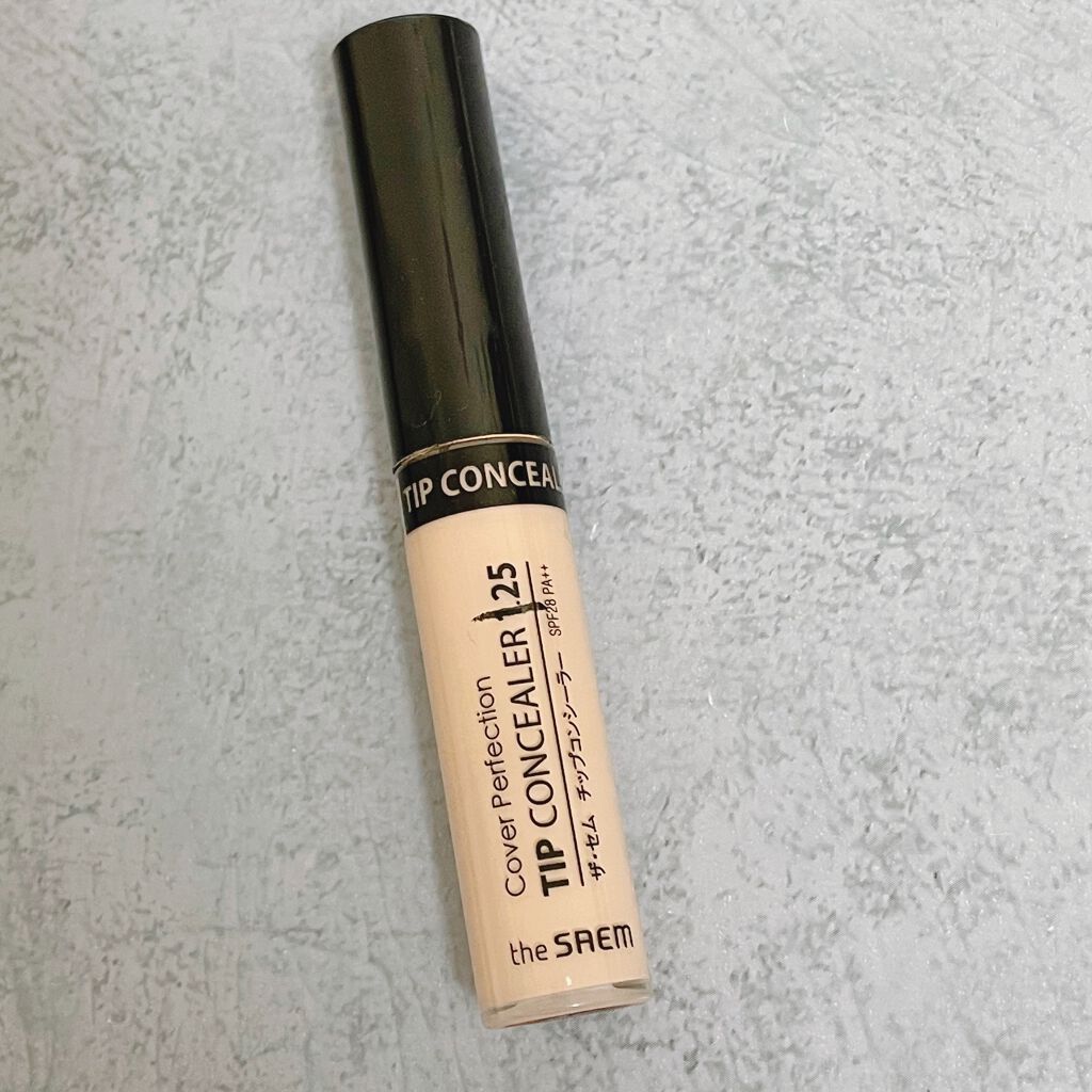 カバーパーフェクション チップコンシーラー/the SAEM/リキッドコンシーラーを使ったクチコミ(1枚目)