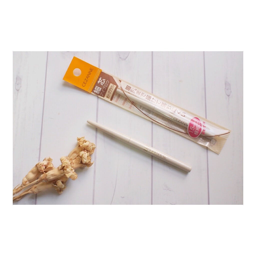 細芯 アイブロウ/CEZANNE/アイブロウペンシルを使ったクチコミ(2枚目)