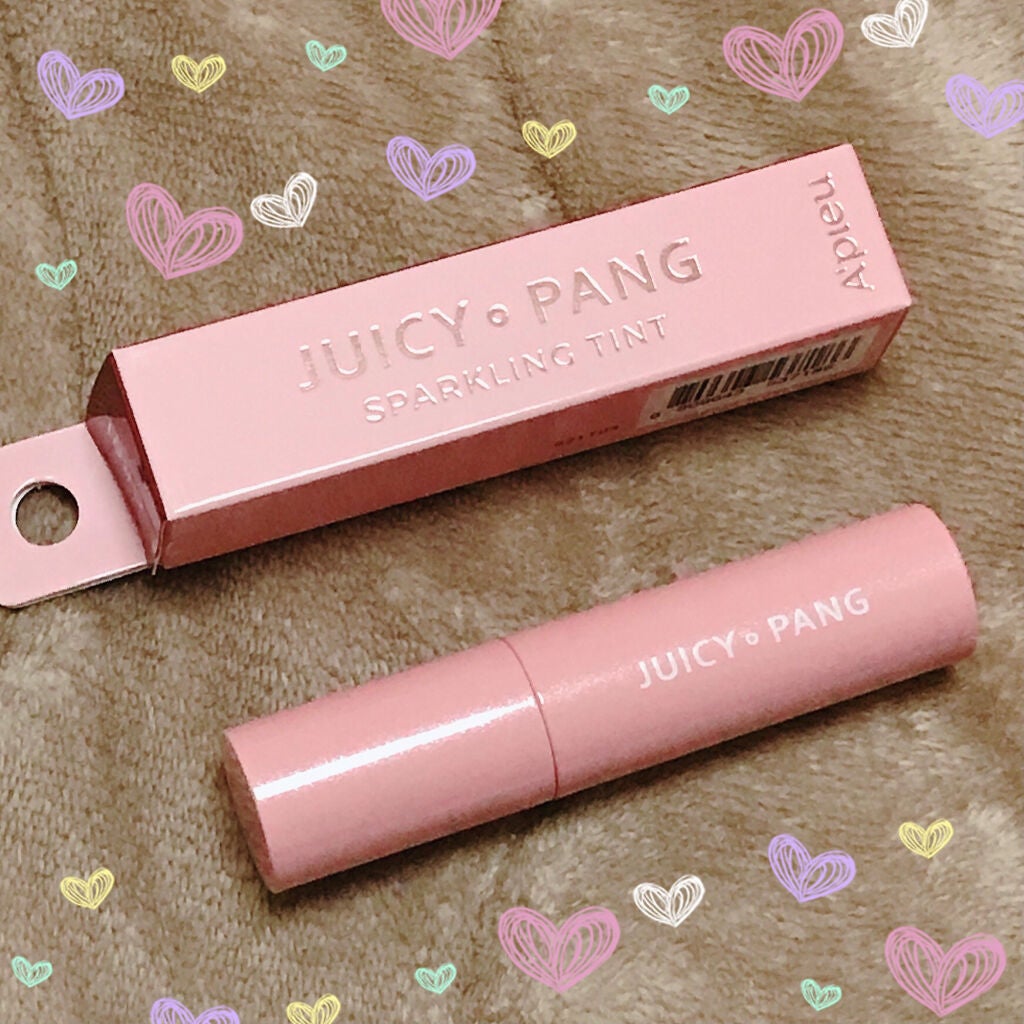 アピュー ジューシーパン スパークリングティント/A’pieu/口紅を使ったクチコミ(1枚目)