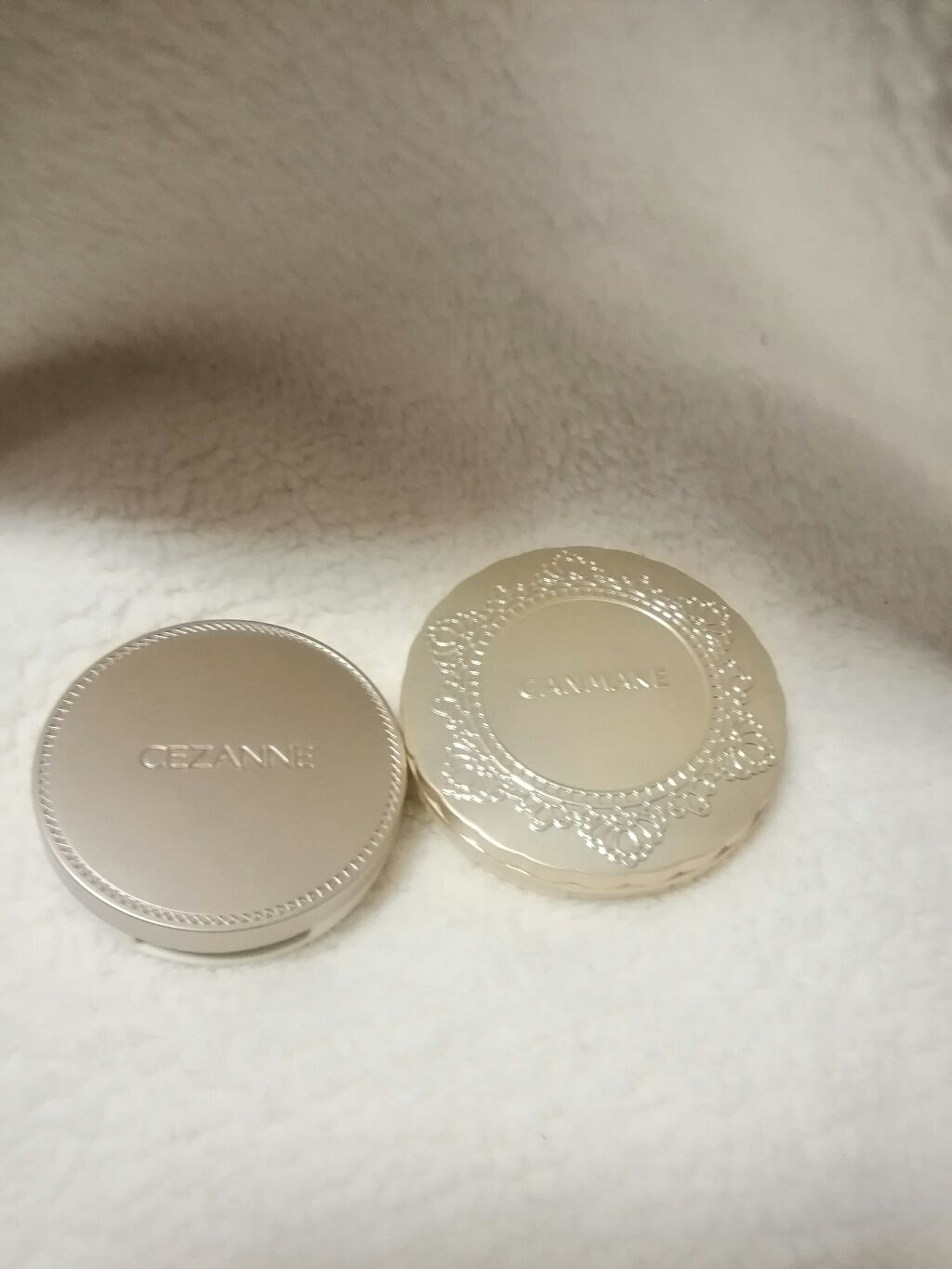 【旧品】マシュマロフィニッシュパウダー/キャンメイク/プレストパウダーを使ったクチコミ(1枚目)