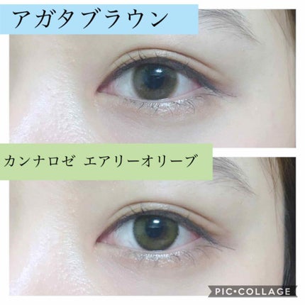 Agata アガタ/蜜のレンズ/カラーコンタクトレンズを使ったクチコミ(3枚目)