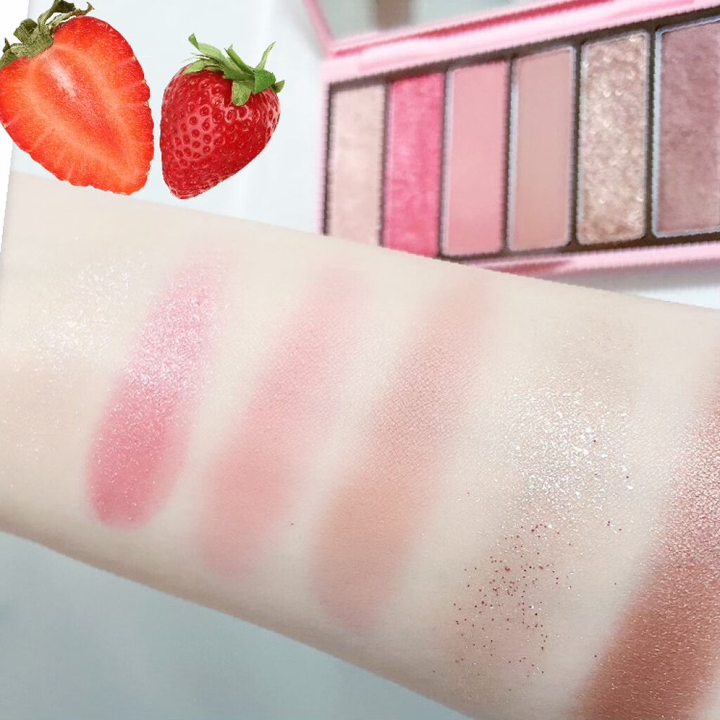 プレイカラーアイズミニ ストロベリーブロッサム/ETUDE/アイシャドウパレットを使ったクチコミ（3枚目）