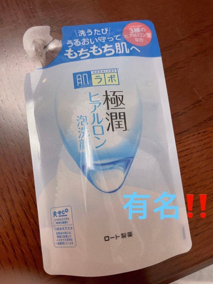 極潤 ヒアルロン泡洗顔 つめかえ用 140ml/肌ラボ/泡洗顔の画像