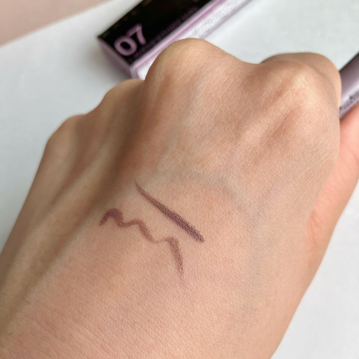 コンシャスライナーカラー/KATE/リキッドアイライナーを使ったクチコミ（3枚目）