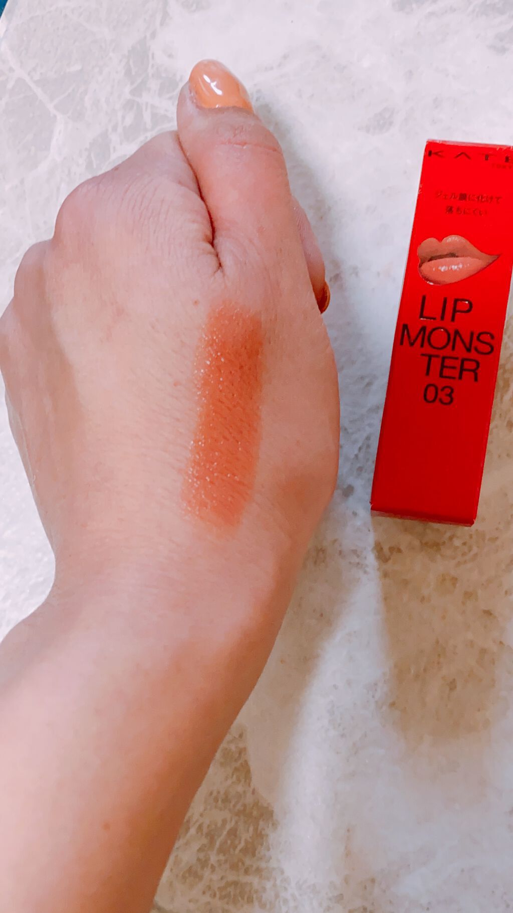 ケイト リップモンスター/KATE/口紅を使ったクチコミ（2枚目）