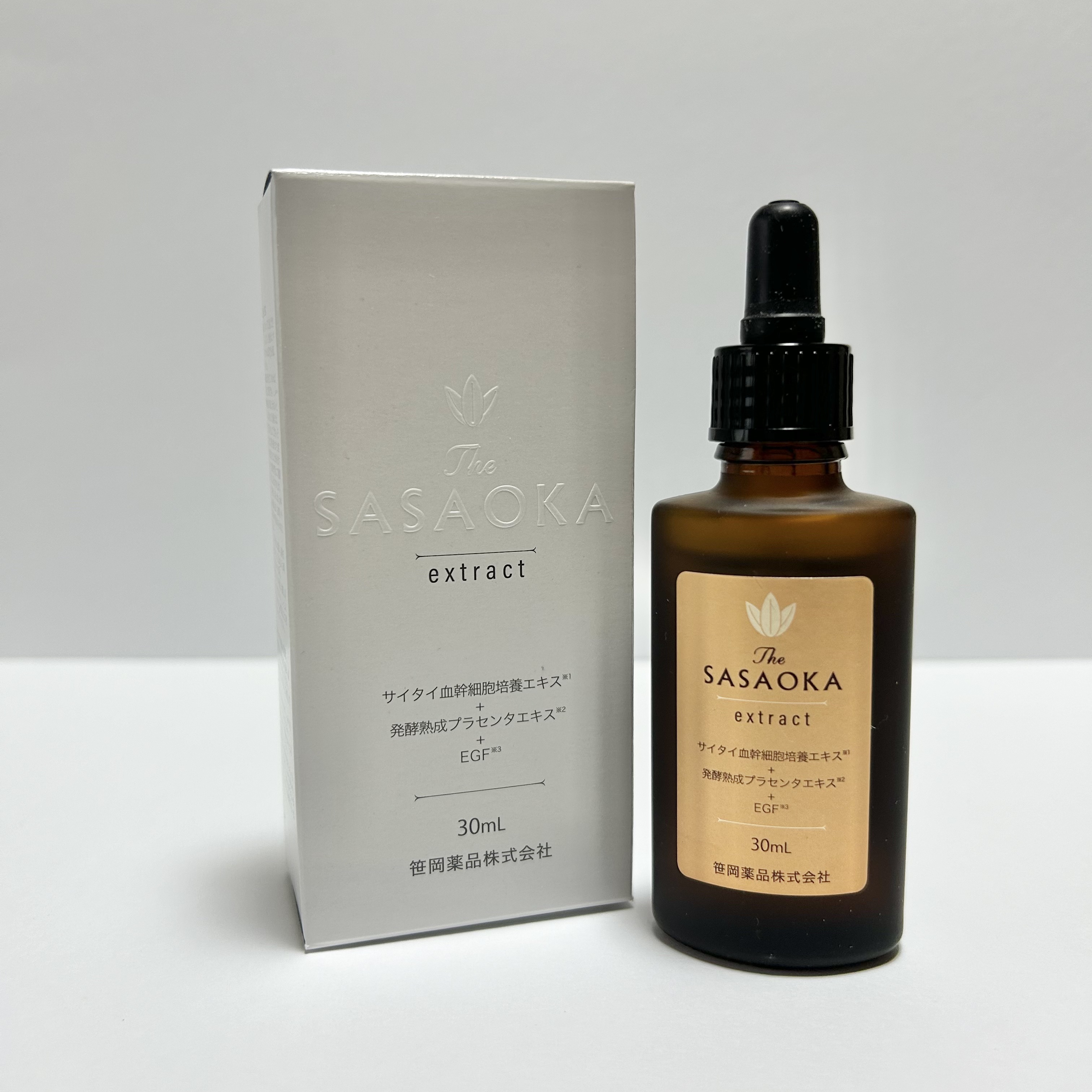 笹岡プレミアム原液/笹岡薬品/美容液を使ったクチコミ（2枚目）