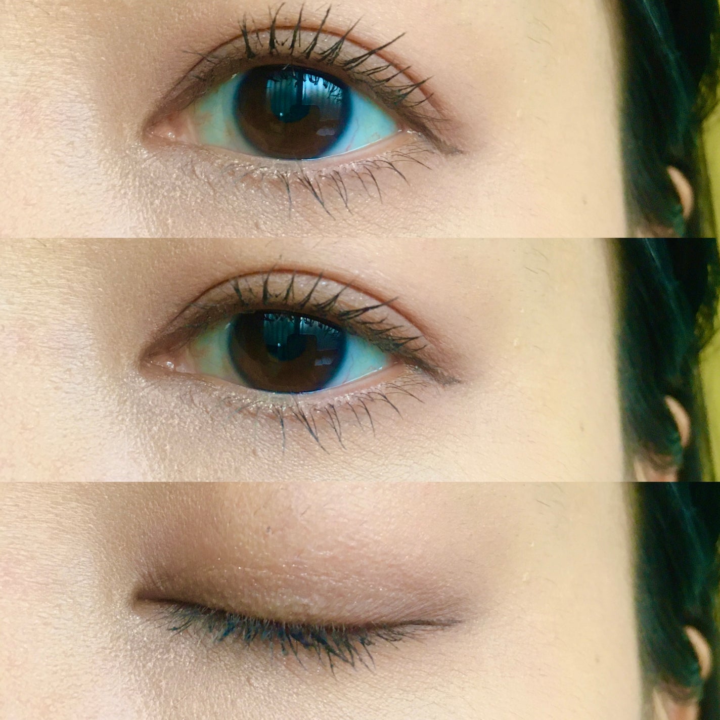 UR GLAM BLOOMING EYE COLOR PALETTE/U R GLAM/アイシャドウパレットを使ったクチコミ(3枚目)