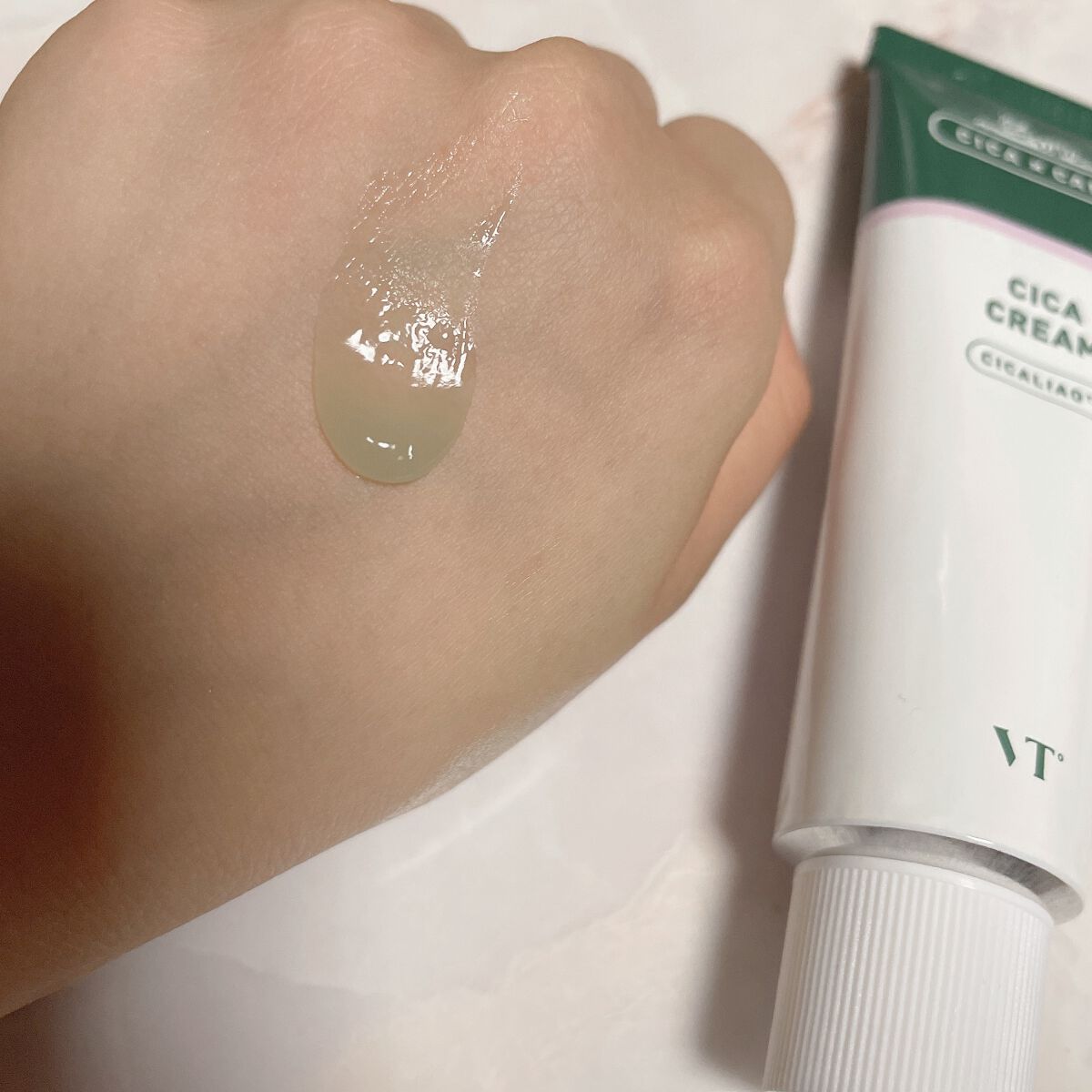 CICA クリーム/VT/フェイスクリームを使ったクチコミ（2枚目）