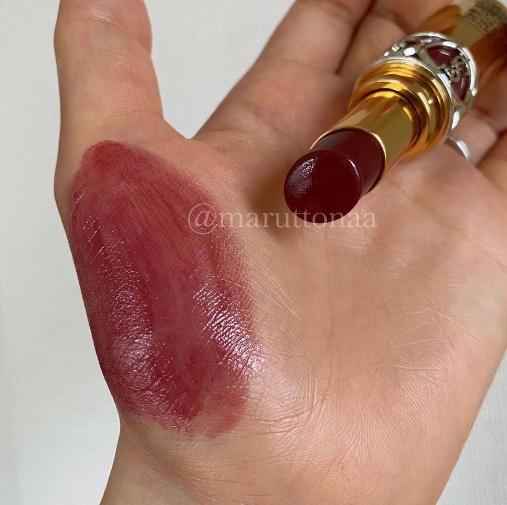 ルージュ ヴォリュプテ シャイン/YVES SAINT LAURENT BEAUTE/口紅を使ったクチコミ(3枚目)