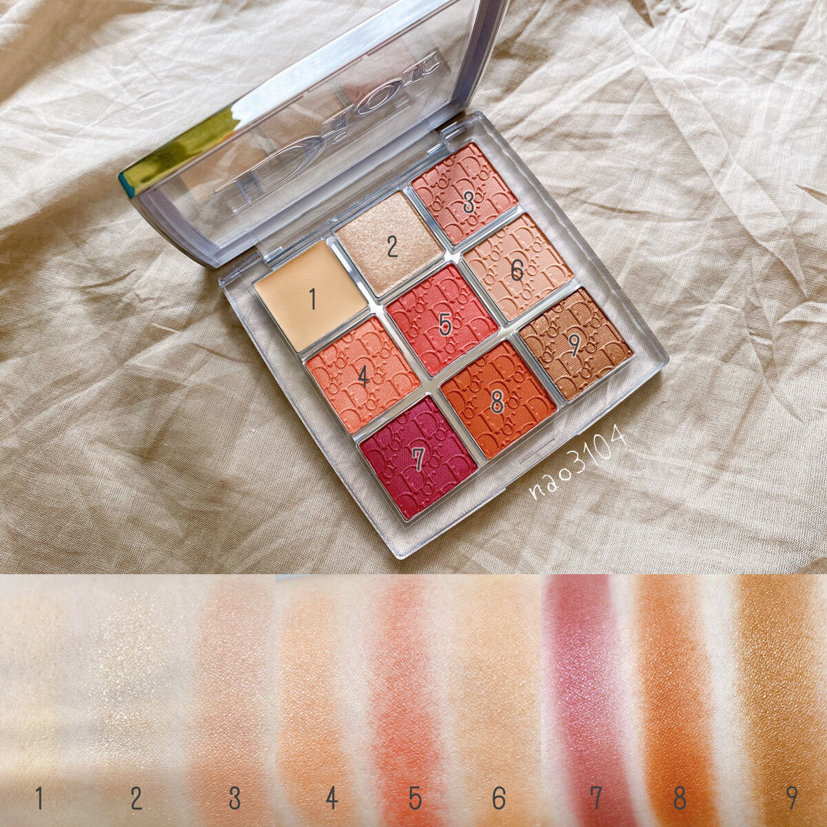 新色レビュー】ディオール バックステージ アイ パレット｜Diorの
