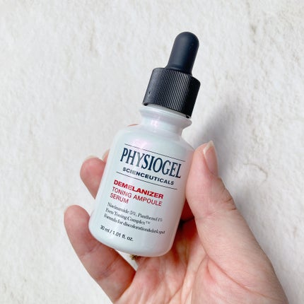 ディメラナイザートーニングアンプル/PHYSIOGEL/美容液を使ったクチコミ(3枚目)