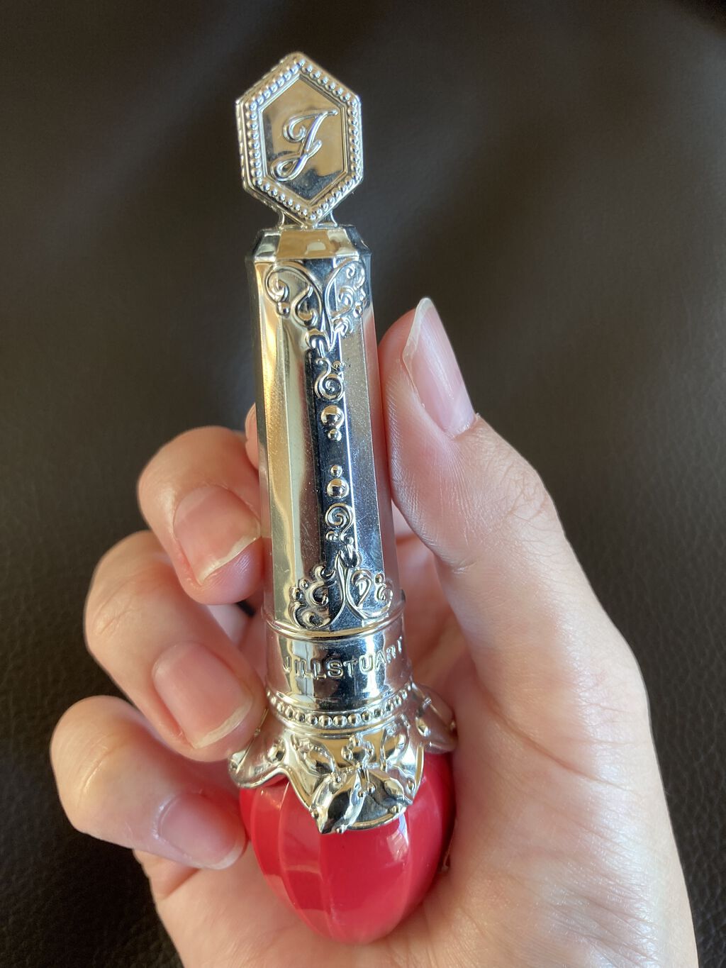 フォーエヴァージューシー オイルルージュ/JILL STUART/口紅を使ったクチコミ（2枚目）