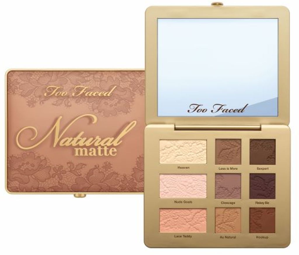 Too Faced ナチュラル マット ニュートラル アイシャドウ パレット