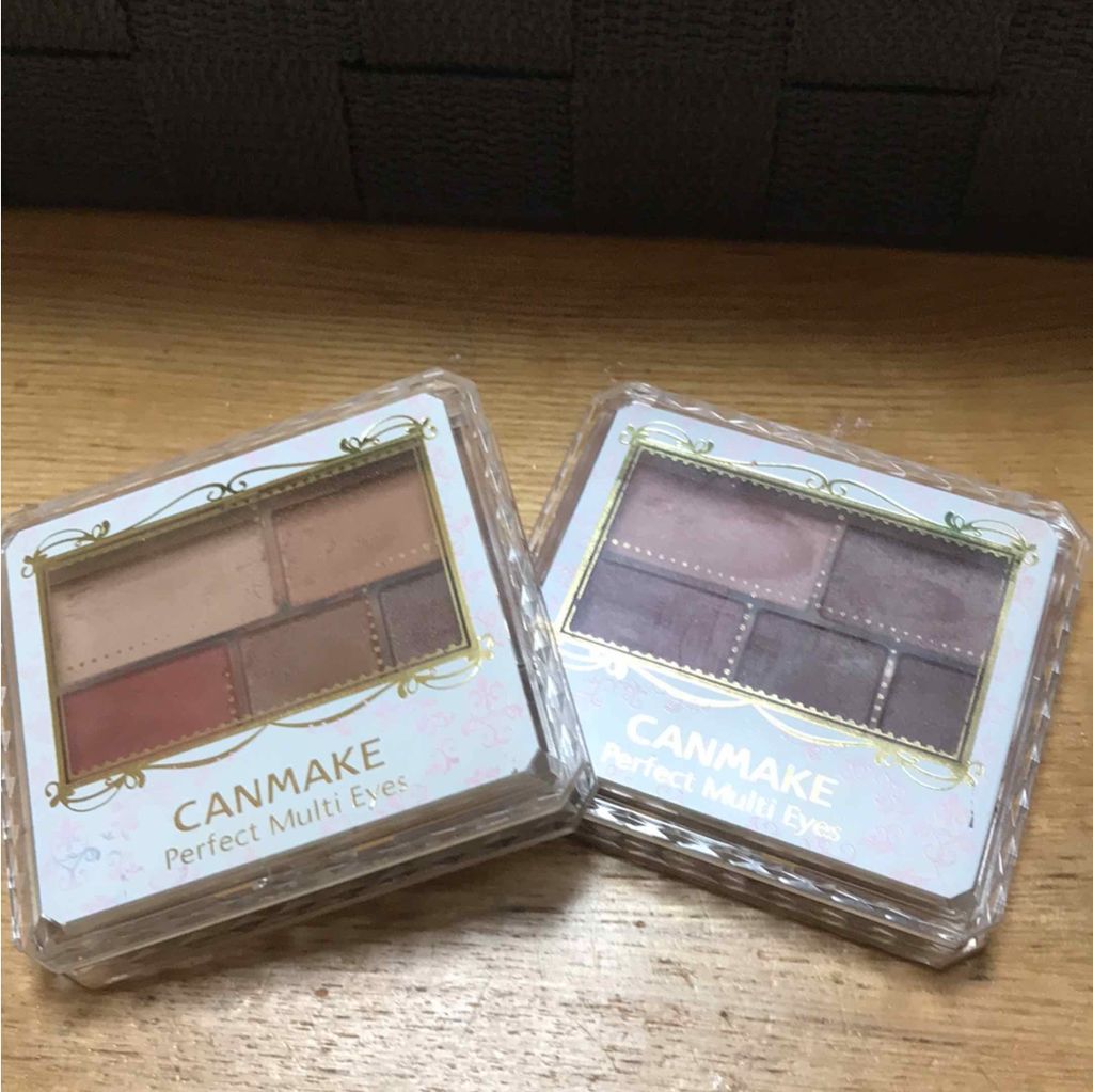 パーフェクトマルチアイズ/キャンメイク/アイシャドウパレットを使ったクチコミ(1枚目)