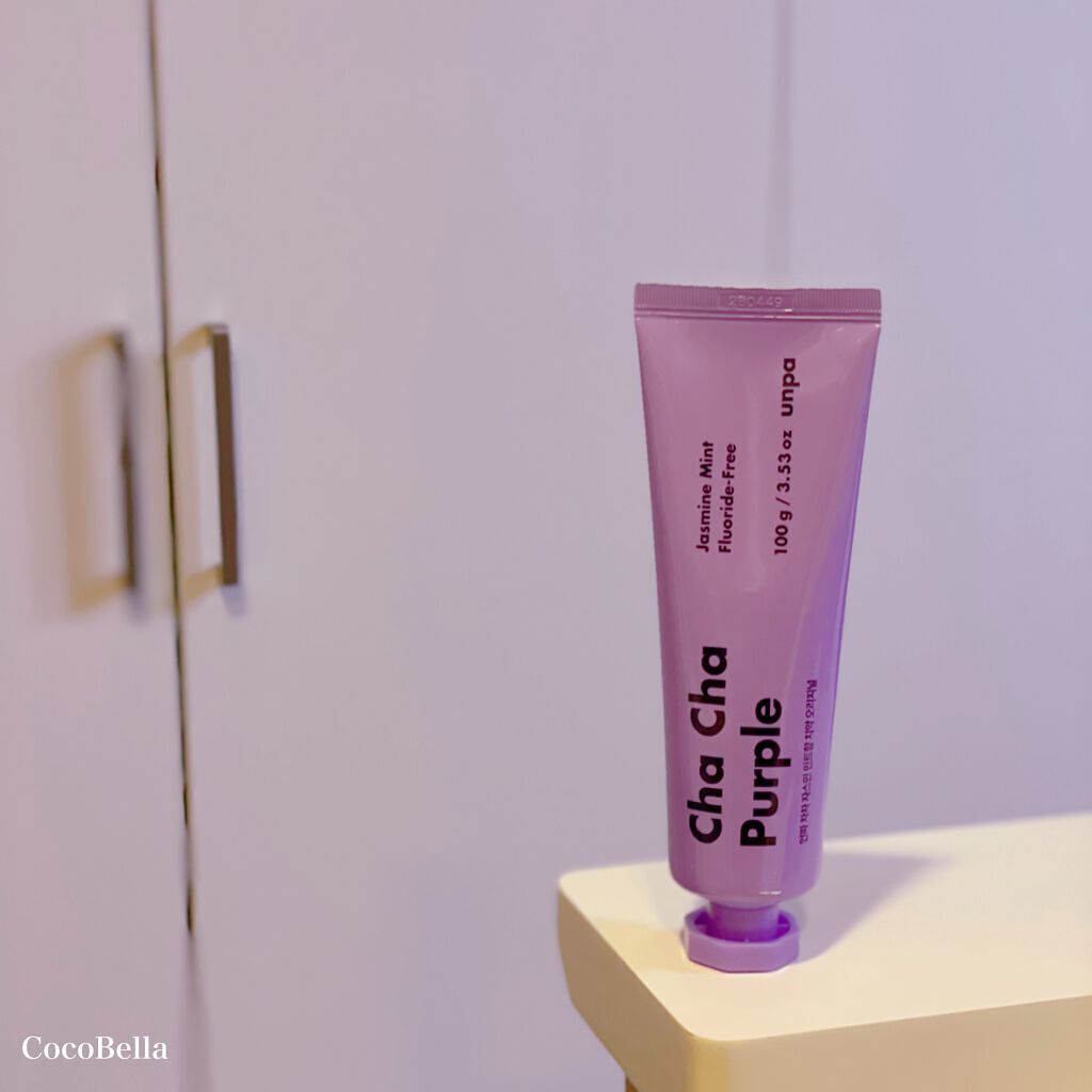 Cha Cha Charcoal Jasmin Mint Toothpaste/chacha/歯磨き粉を使ったクチコミ（1枚目）