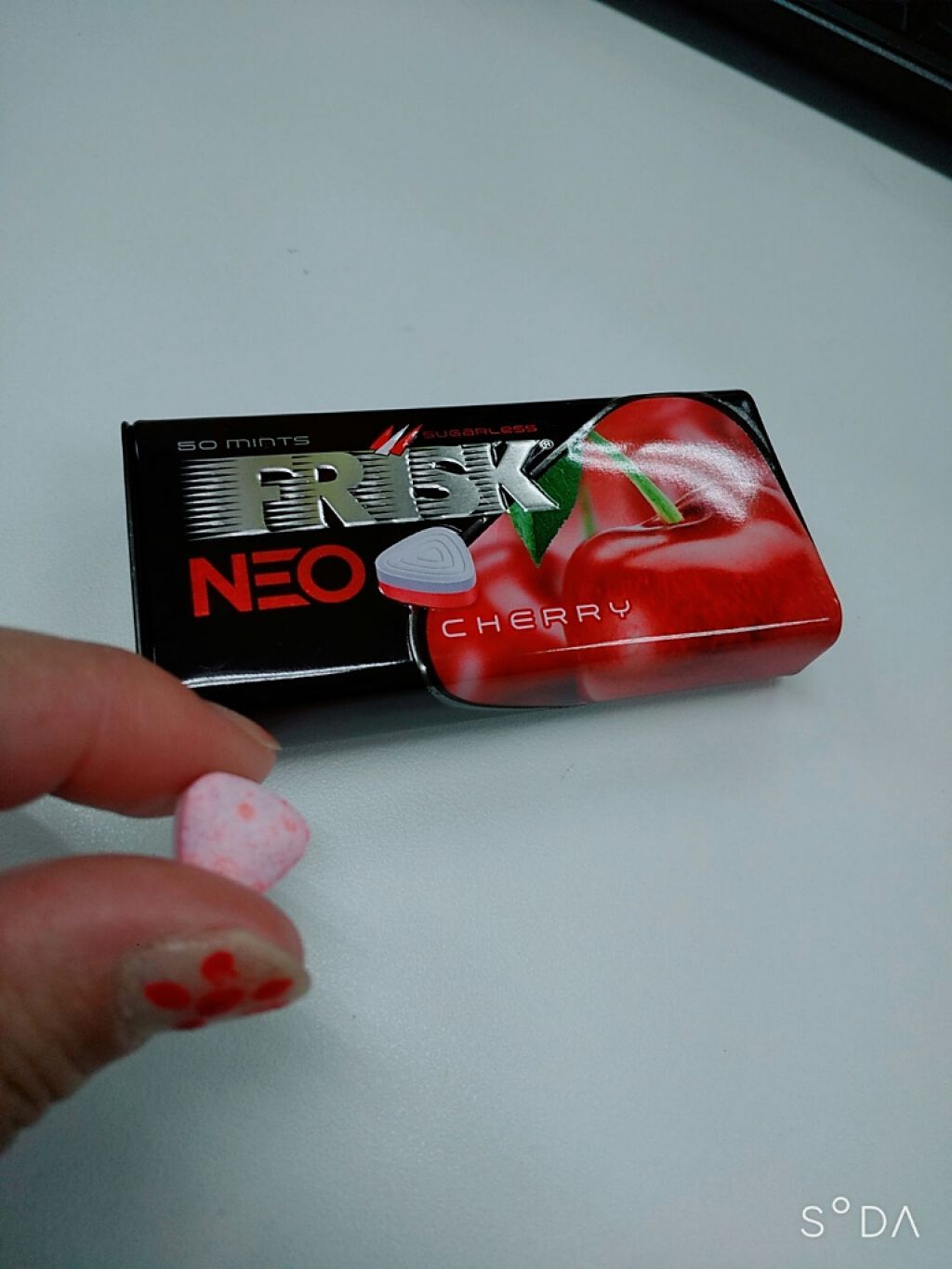 フリスク ネオ グレープ/クラシエフーズ/食品を使ったクチコミ（2枚目）