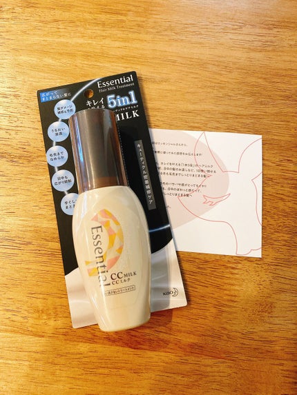 CCミルク/エッセンシャル/ヘアミルクを使ったクチコミ(1枚目)