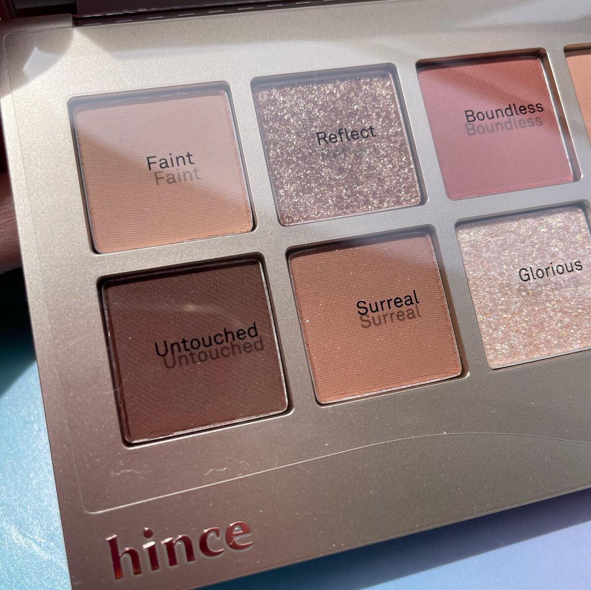 ニューデップスアイシャドウパレット/hince/アイシャドウパレットを使ったクチコミ(2枚目)