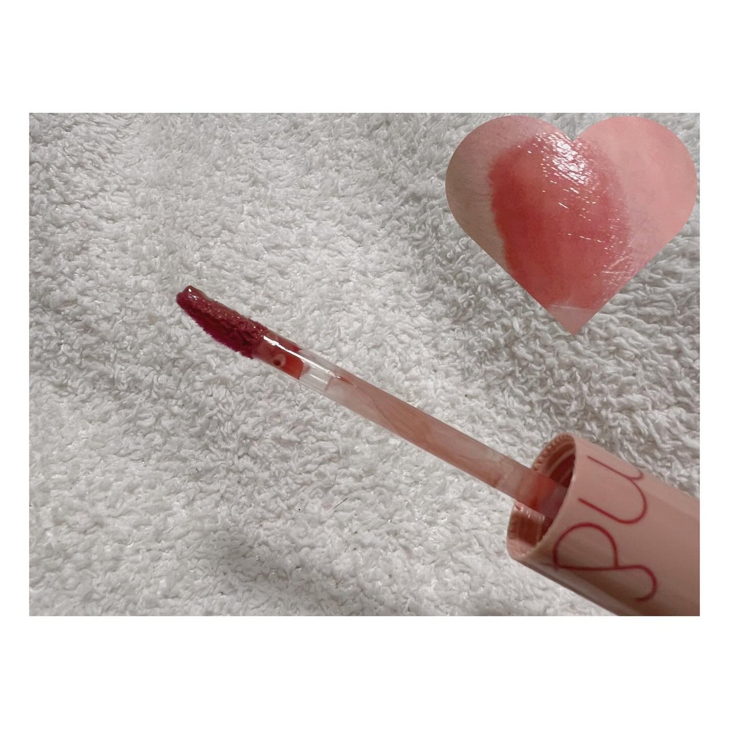 ジューシーラスティングティント/rom&nd/リップティントを使ったクチコミ(2枚目)