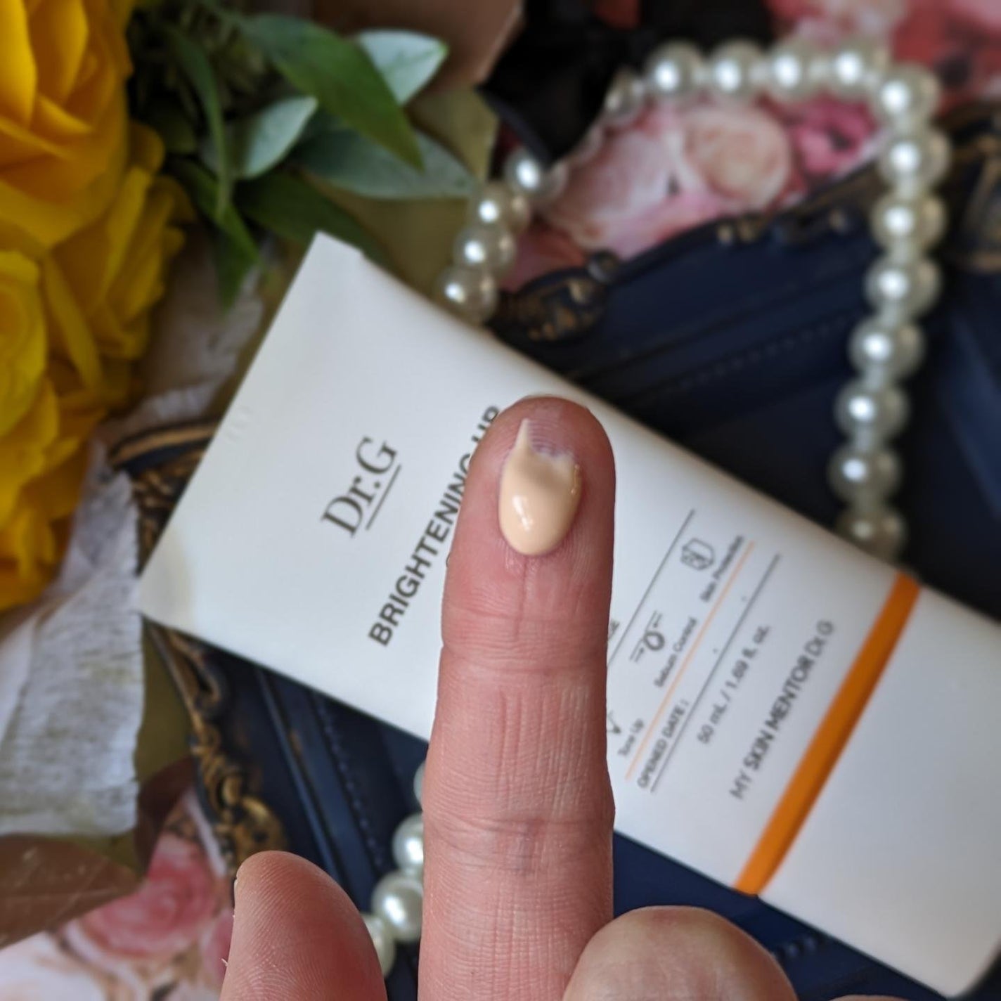 ブライトニングアップサンプラス/Dr.G/日焼け止めクリームを使ったクチコミ(4枚目)