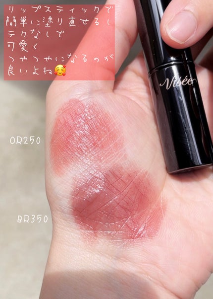 ネンマクフェイク ルージュ/Visée/口紅を使ったクチコミ(4枚目)