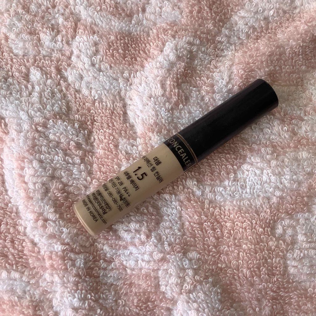 カバーパーフェクション チップコンシーラー/the SAEM/リキッドコンシーラーを使ったクチコミ（2枚目）