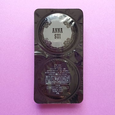 ANNA SUI ザ メイクアップ ベース のクチコミ「以前いただいたサンプルを使ってみました。
クッション ファンデーションのカラー20と
ザ メイ.....」（2枚目）